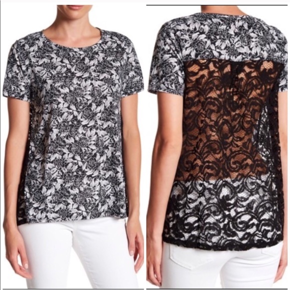 Joe Fresh Tops - NWT Joe Fresh Lace Back Tee